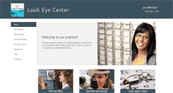 Desktop Screenshot of click2lasik.net